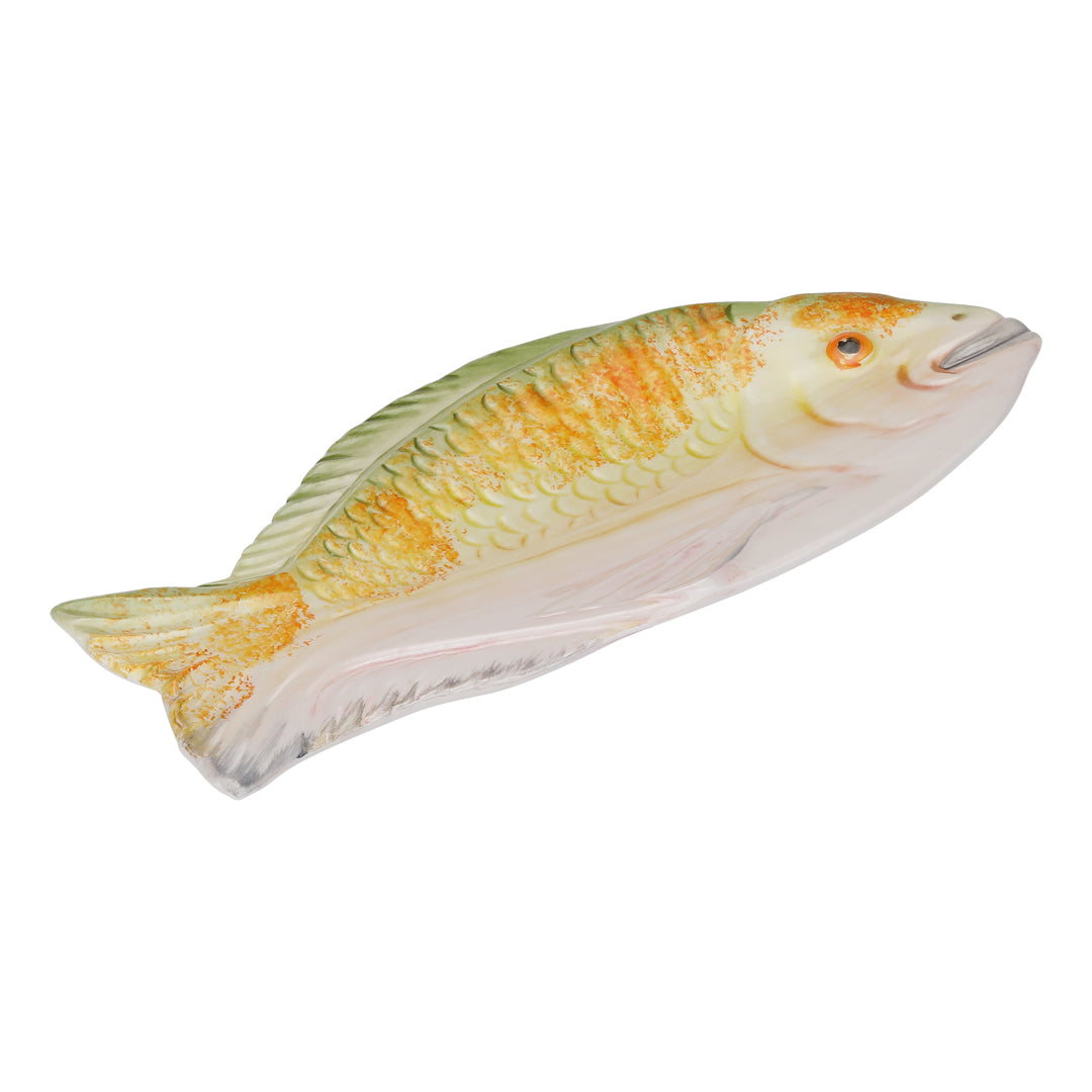 Fiske skeholder - grøn/gul